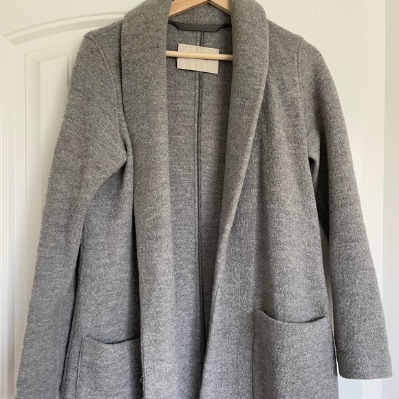 COPY - Babaton the Group , Aritzia Gornick Coat / Jacket 100% merino wool sz XS - Picture 4 of 9